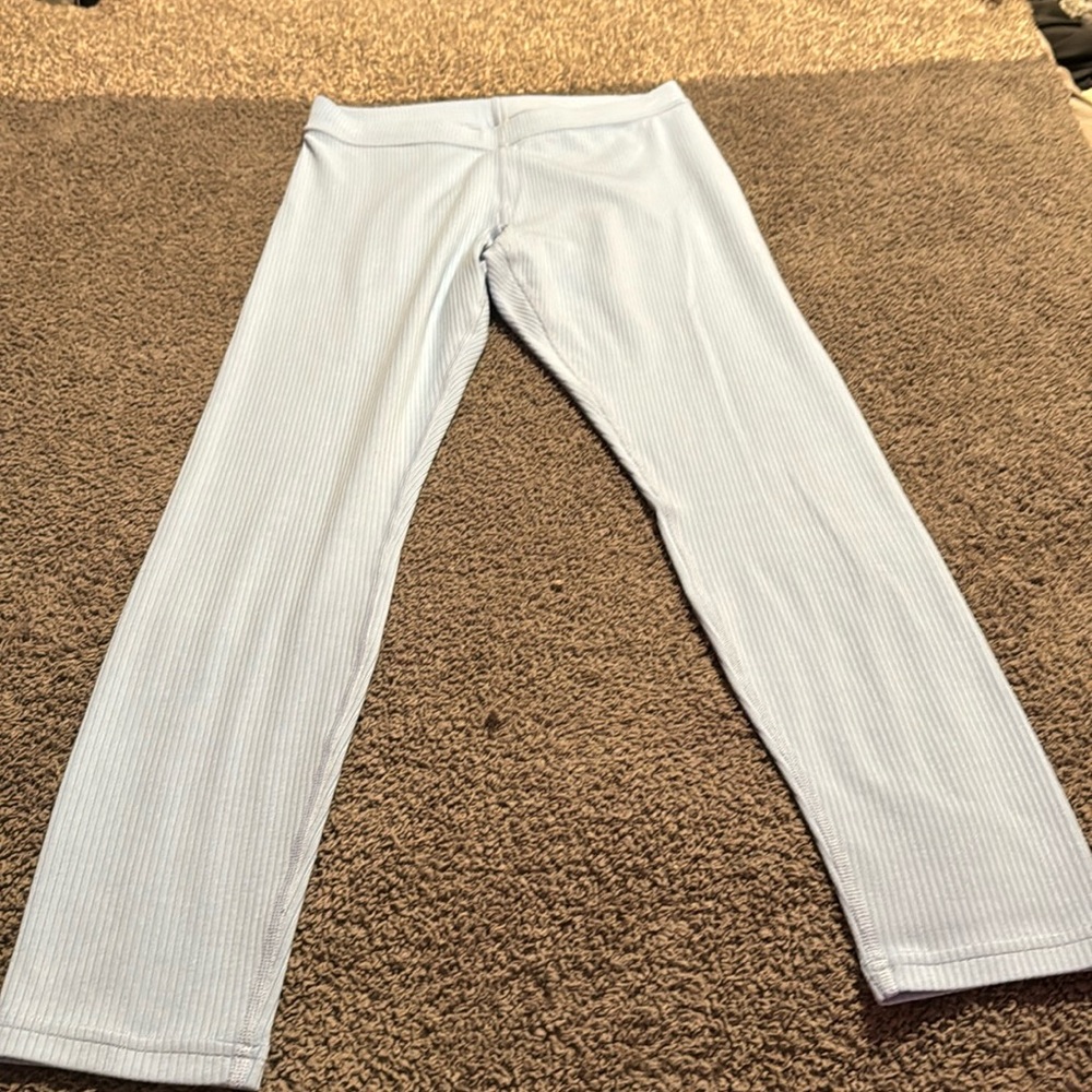 Alo yoga Ribbed High-Waist 7/8 Blissful Legging size medium